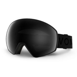 Men's Von Zipper Goggles - Von Zipper Jetpack Goggles. Black Satin - Blackout
